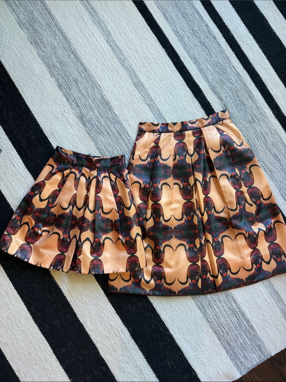 Prada Midi Born Free Africa Skirt NEW